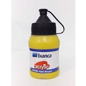 Bianca Acrylic 0122 Sarı 120 ml Akrilik Hobi Boyası