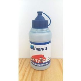 Bianca Acrylic 0807 Gümüş 250 ml Akrilik Hobi Boyası