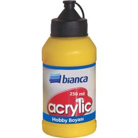 Bianca Acrylic 0814 Metalik Altın 250 ml Akrilik Hobi Boyası