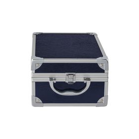Bianca Bella NB-83754 Metal Lacivert Aksesuar ve Makyaj Çantası