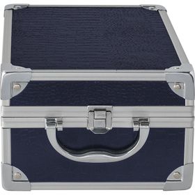 Bianca Bella NB-83754 Metal Lacivert Aksesuar ve Makyaj Çantası
