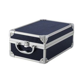 Bianca Bella NB-83754 Metal Lacivert Aksesuar ve Makyaj Çantası