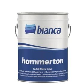 Bianca Hammerton 0701 Gümüş Gri 2.5 lt Çekiçlenmiş Metal Görünümlü Boya