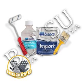 Bianca İmport 9005 Siyah 2.5 lt Sentetik Yağlı Boya Seti