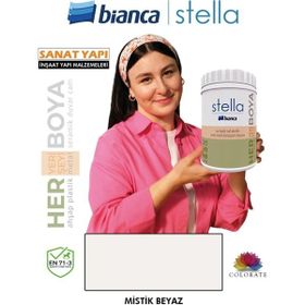 Bianca S010 1 Lt 2024 Colorate Stella Su Bazlı Saf Akrilik Boya