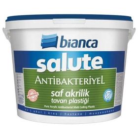 Bianca Salute Antibakteriyel Saf Akrilik Tavan 10 kg Beyaz Boya