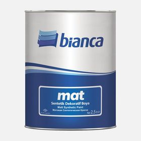 Bianca Sentetik 9005 Siyah 2,5 lt Mat Boya