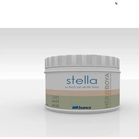 Bianca Stella 0,5 lt Gölgem Gri Su Bazlı Saf Akrilik Boya