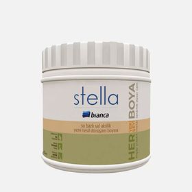 Bianca Stella 1112 0,5 lt Açık Fildişi Su Bazlı Saf Akrilik Boya