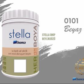 Bianca Stella Beyaz 0.5 LT Su Bazlı Saf Yeni Nesil Akrilik Dönüşüm Boyası