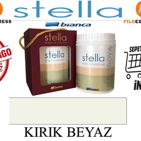 Bianca Stella Kırık Beyaz 1 L Su Bazlı Saf Yeni Nesil Akrilik Dönüşüm Boyası