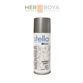 Bianca Stella Mermer Efekt Gümüş 200 ml Sprey Boya