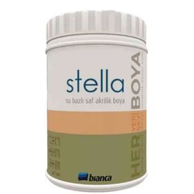 Bianca Stella Mint Yeşili 1 lt Su Bazlı Saf Akrilik Boya