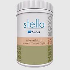 Bianca Stella Nil Yeşili 1 lt Su Bazlı Saf Akrilik Boya