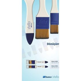 Bianca Stella No:1.5 40 mm İpek Fırça
