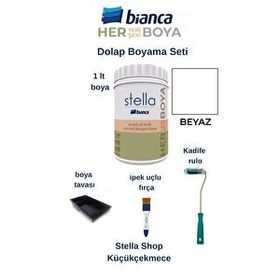 Bianca Stella Su Bazlı 1 lt Çakıllı Kum Akrilik Boya