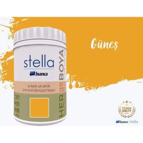 Bianca Stella Su Bazlı Saf 1 lt Güneş Akrilik Boya
