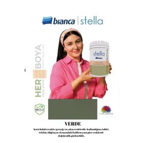 Bianca Stella Su Bazlı Saf 1 lt Verde Akrilik Boya