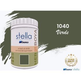 Bianca Stella Su Bazlı Saf 1 lt Verde Akrilik Boya