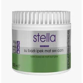 Bianca Stella Su Bazlı Sıvı Cam Şeffaf İpek Mat 500 ml Boya