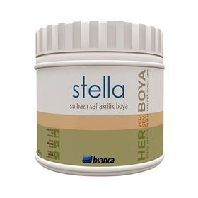 Bianca Stella Vizon Gri 0.5 lt Saf Akrilik Boya