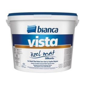 Bianca Vista 1087 Kırık Beyaz 3.5 kg Silikonlu Özel Mat İç Cephe Boyası