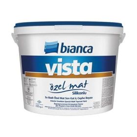 Bianca Vista 1200 Gülpembe 20 kg Silikonlu Özel Mat İç Cephe Boyası