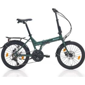 Bianchi Adhoc 380H MD 20 Jant 21 Vites Tourney Green Celeste Glossy Katlanır Bisiklet