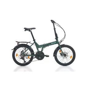 Bianchi Adhoc 380H MD 20 Jant 21 Vites Tourney Green Celeste Glossy Katlanır Bisiklet