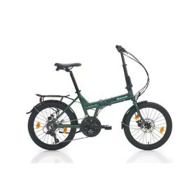 Bianchi Adhoc 380H MD 20 Jant 21 Vites Tourney Green Celeste Glossy Katlanır Bisiklet