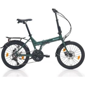 Bianchi Adhoc 380H MD 20 Jant 21 Vites Tourney Green Celeste Glossy Katlanır Bisiklet