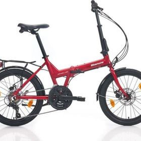 Bianchi Adhoc 380H MD 20 Jant 21 Vites Tourney Red White Katlanır Bisiklet