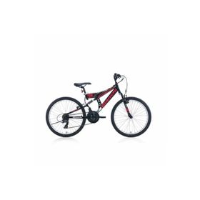Bianchi Junior Siyah Kırmızı V Fren 21 Vites 24 Jant Dağ Bisikleti