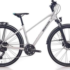 Bianchi Newtourer ST Cues 430H HD 28 Jant 20 Vites Light Grey Matt Graphite Gloss Kadın Şehir Bisikleti