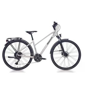 Bianchi Newtourer ST Cues 430H HD 28 Jant 20 Vites Light Grey Matt Graphite Gloss Kadın Şehir Bisikleti