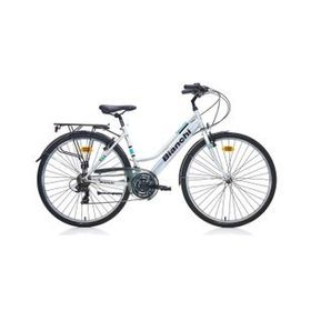 Bianchi Strada 105 28 inç 460H 28 Jant Gri Siyah Turkuaz Kadın Şehir Bisikleti