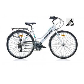 Bianchi Strada 105 28 Jant 21 Vites Siyah-Bej-Gri Kadın Şehir Bisikleti