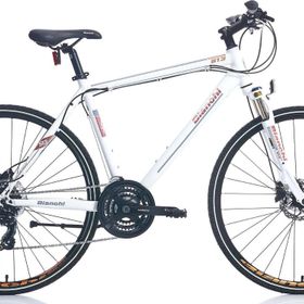 Bianchi Touring 513 460H Altın Beyaz Açık Haki Bakır 21 Vites HD 28 Jant Şehir Bisiklet