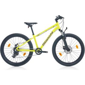 Bianchi XR24 24 Jant 8 Vites Mekanik Disk Fren Sarı Gümüş Altın Sarısı Siyah Grafit Erkek Çocuk Dağ Bisikleti