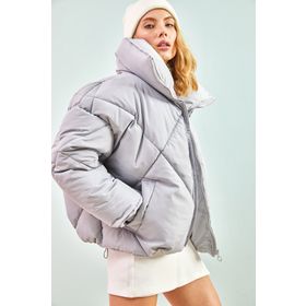 Bianco Lucci 10191065 Oversize Şişme Kadın Mont