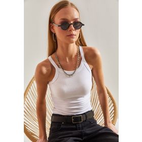 Bianco Lucci 60101010 Askılı Kaşkorse Kadın Bluz