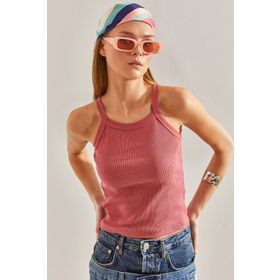 Bianco Lucci 60101010 Askılı Kaşkorse Kadın Bluz