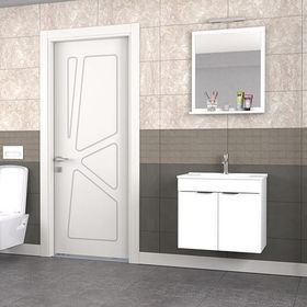 Biani Arya Mat Beyaz 65 CM Banyo Dolabı