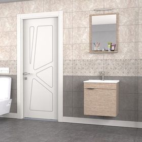 Biani Aybe Bej Fix Arya 55 cm Banyo Dolabı