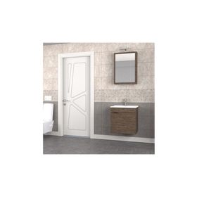 Biani Aybe Kahve Fix Loft 55 cm Banyo Dolabı