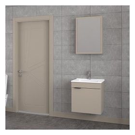 Biani Fix Loft 55 cm Latte Banyo Dolabı