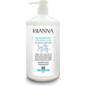 Bianna Shampoo Intensive Care Collagen 1000 ml Yeniler Canlandırır Şampuan