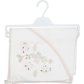 Bibaby 66485 75x75 cm Lamb Friends Bebek Havlusu