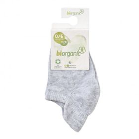 Bibaby 68389 Gri Biorganic Sneakers Basic Çorap