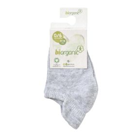 Bibaby 68389 Gri Biorganic Sneakers Basic Çorap